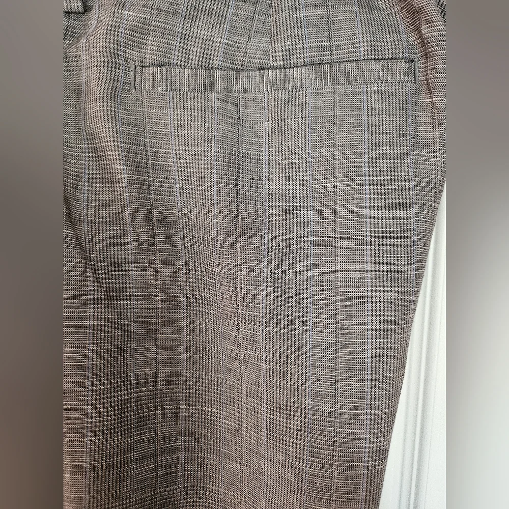 Banana Republic Men's Gray Pin Striped Pants W Hint Of Blues NWT 36/32
